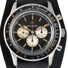 Thumbnail von Movado Chronograph Super Sub Sea caliber M95 black dial 1960’s