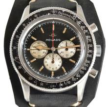 Thumbnail von Movado Chronograph Super Sub Sea caliber M95 black dial 1960’s