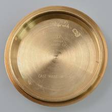 Thumbnail von Omega Speedmaster Professional Moonwatch 27 CHRO C12 Anniversary yellow gold 18KT 1994's Full Set