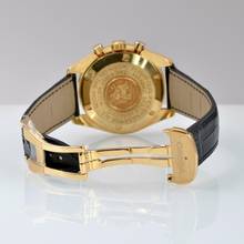 Thumbnail von Omega Speedmaster Professional Moonwatch 27 CHRO C12 Anniversary yellow gold 18KT 1994's Full Set