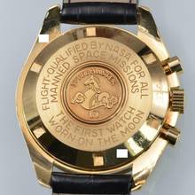 Thumbnail von Omega Speedmaster Professional Moonwatch 27 CHRO C12 Anniversary yellow gold 18KT 1994's Full Set