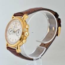 Thumbnail von Vacheron Constantin Historiques Chronograph Historiques Collection 47111 yellow gold 18KT Full Set 2002’s </h1>