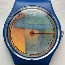 Thumbnail von Swatch Art special Jean-Michel Folon full series 3 watches Limited edition NEW 1987's