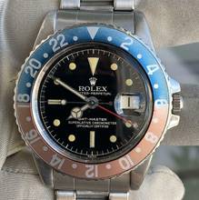 Thumbnail von Rolex GMT-Master 1675 Cornino glossy silver dial 1962's </h1>