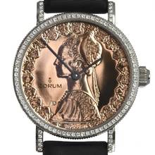 Thumbnail von Corum Coin Watch Artisans Tribute Coin 500 Italian Lyre Caravelle Full Set NEW NOS 2019’s