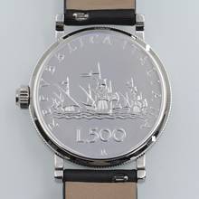 Thumbnail von Corum Coin Watch Artisans Tribute Coin 500 Italian Lyre Caravelle Full Set NEW NOS 2019’s