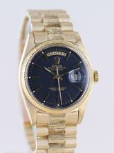 Thumbnail von Rolex Day-Date 36 18K Gelbgold black Dial Präsidentband Klassiker Borke 1972 </h1>