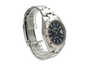Thumbnail von Rolex Datejust 41 Edelstahl Weißgold 126334 Blau