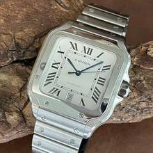 Thumbnail von Cartier Santos Santos - FULLSET 2023 - Ref. WSSA0018 </h1>