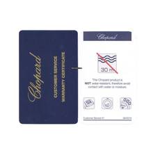 Thumbnail von Chopard Happy Diamonds Damenarmbanduhr Happy Diamonds Quarz in Herzform mit Brillanten und Diamanten aus 750 Gelbgold Schliesse vergoldet