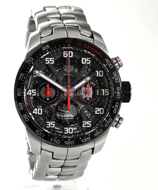  TAG Heuer Carrera Calibre HEUER 02 SENNA SPECIAL EDITION Ref. CBG2013.BA06578 </h1> 
