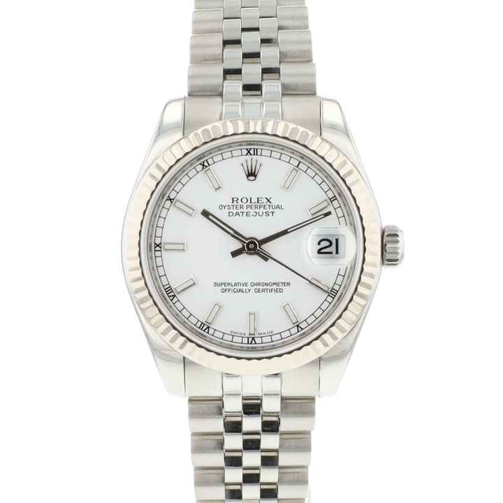 Rolex Datejust 31 Midsize Jubilee Fluted White Dial </h1> 