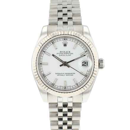  Rolex Datejust 31 Midsize Jubilee Fluted White Dial </h1> 