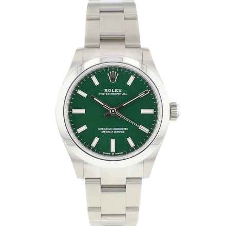  Rolex Oyster Perpetual 31 Green Dial NEW '22 </h1> 