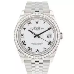 Rolex Datejust 36 White Diamonds RBR </h1>