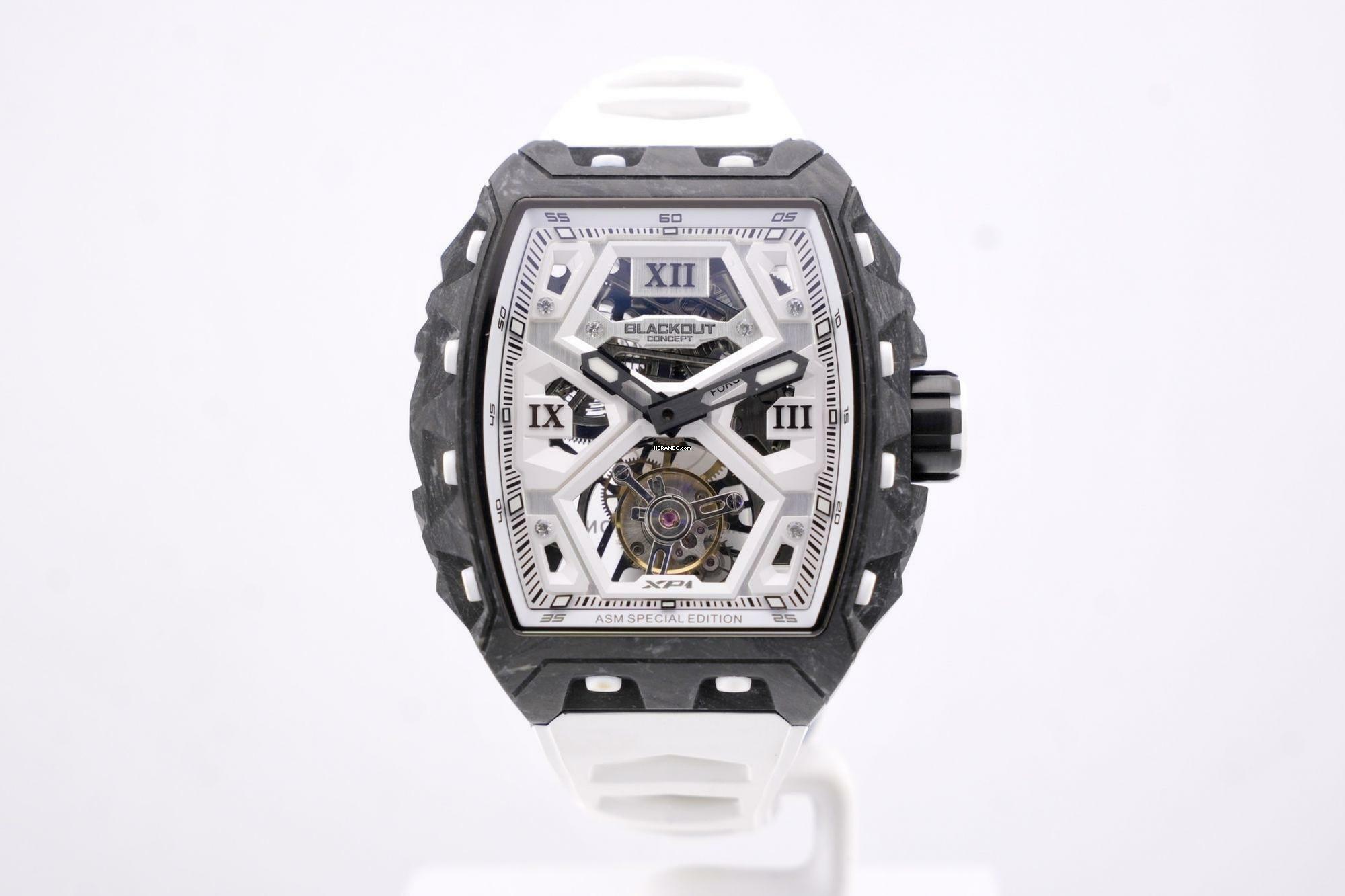 Blackout XP1 Tourbillon Allan Saint Maximin - Limited To 50 Pcs. - White Dial - Unworn - Box+Papers XP1 2025 </h1>