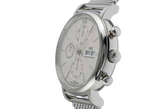 Thumbnail von IWC Portofino Chronograph Edelstahl Automatik Herren Ref. IW391009 Papiere 2020