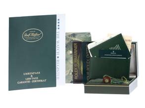 Thumbnail von Rolex Submariner Date Sultan Diamanten Ref.16613 1993 Box&Beschreibung sehr gut Vintage </h1>