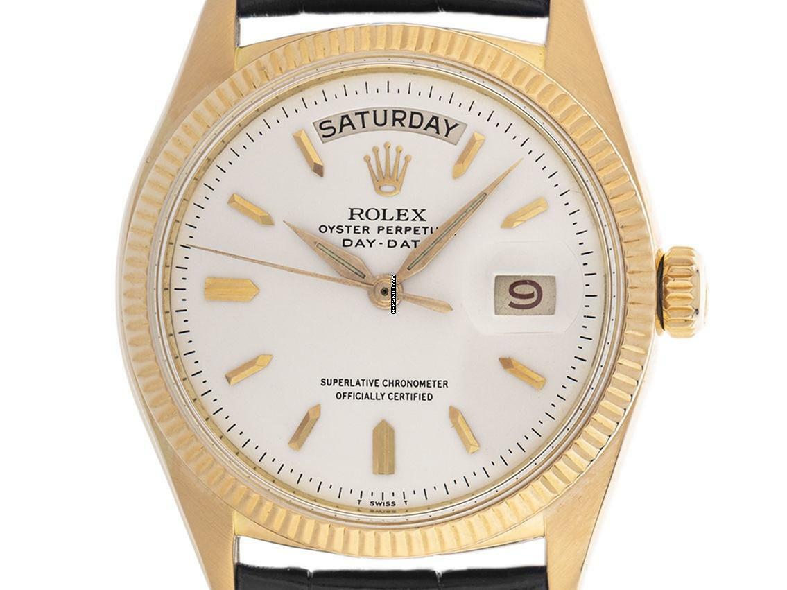 Rolex Day-Date 36 Ref.6611 1965 Box&Beschreibung sehr gut Vintage </h1>