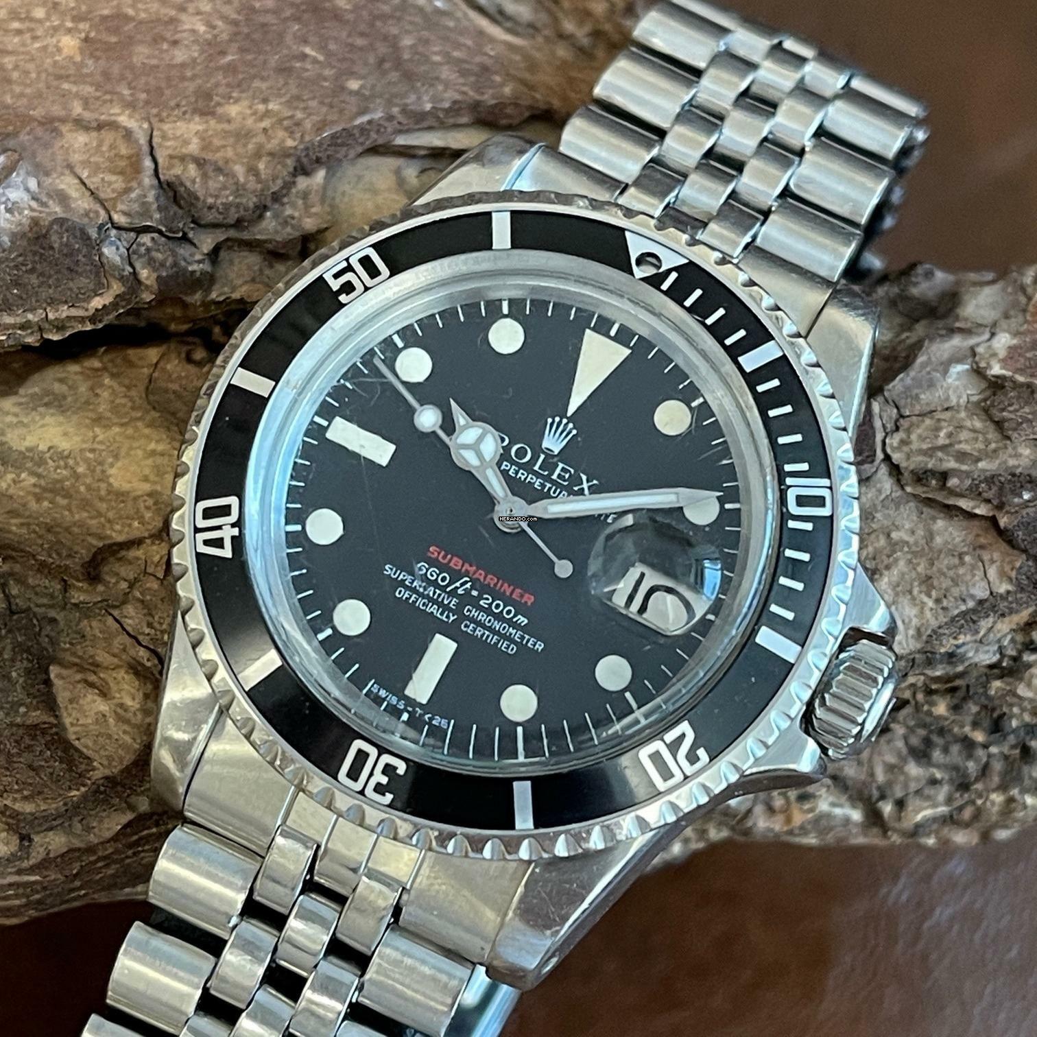 Rolex Submariner Date Submariner Date - ROTSCHRIFT - Ref. 1680 Red </h1>