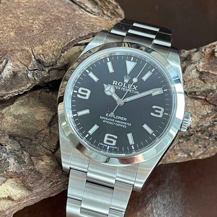  Rolex Explorer Explorer I 39 - Papiere 2019 - Ref. 214270 </h1> 