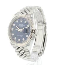Thumbnail von Rolex Datejust 36 Fluted Jubilee Blue Diamond Dial Service '25 </h1>