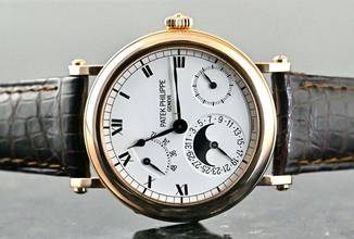 Thumbnail von Patek Philippe Complications Officier small Complication | 5054 | German Full Set from first owner | Rose gold