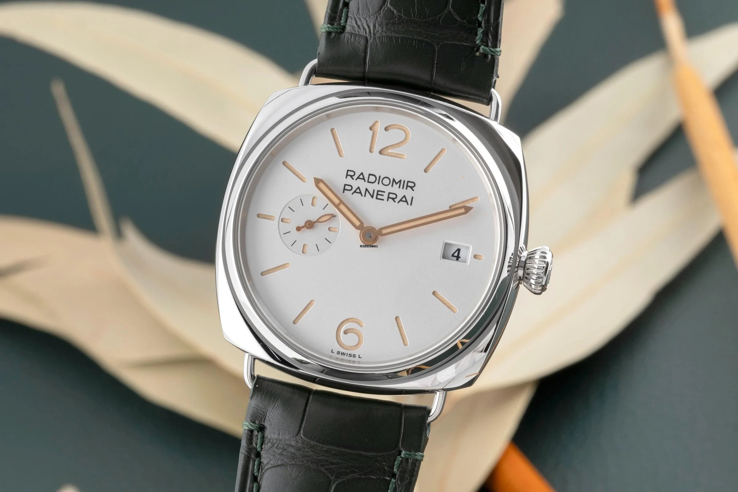 Panerai Radiomir Quaranta Stahl Handaufzug Herrenuhr Ref. PAM01292 B&P 2024