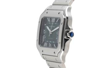 Thumbnail von Cartier Santos de Cartier Stahl Automatik Herrenuhr Ref. WSSA00061