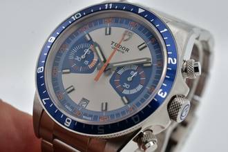 Thumbnail von Tudor Heritage Chrono Blue Carlo Chronograph Automatik 70330B Service 07/2023 </h1>