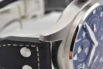 Thumbnail von IWC Große Fliegeruhr Big Pilot Perpetual Calendar Blue Dial IW503605