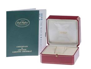 Thumbnail von Cartier Santos Galbée GM Ref.187901 1999 original Box sehr gut Vintage </h1>