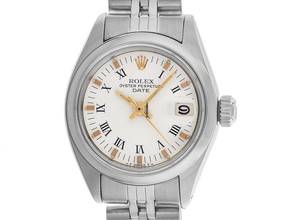 Thumbnail von Rolex Oyster Perpetual Lady Date Ref.6917 1977 Box&Beschreibung sehr Gut Vintage