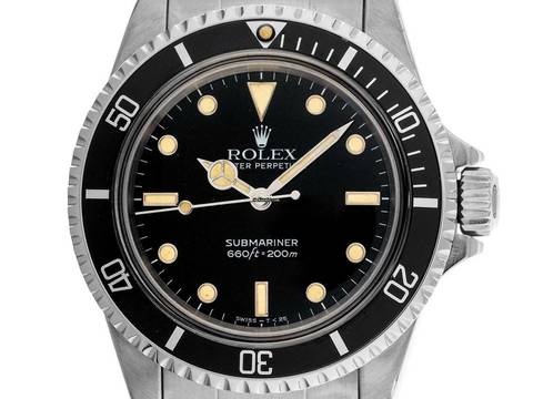  Rolex Submariner (No Date) Bubble Ref.5513 1986 Full Set sehr gut Vintage </h1> 
