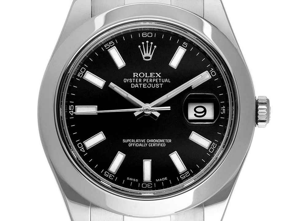  Rolex Datejust II Ref.116300 2015 Full Set wie Neu Vintage </h1> 