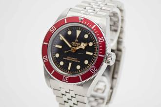 Thumbnail von Tudor Black Bay 41 Burgundy Jubilée LC100 Fullset mit Erstkaufrechnung </h1>