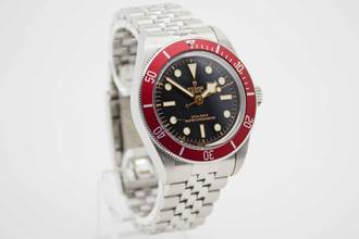 Thumbnail von Tudor Black Bay 41 Burgundy Jubilée LC100 Fullset mit Erstkaufrechnung </h1>