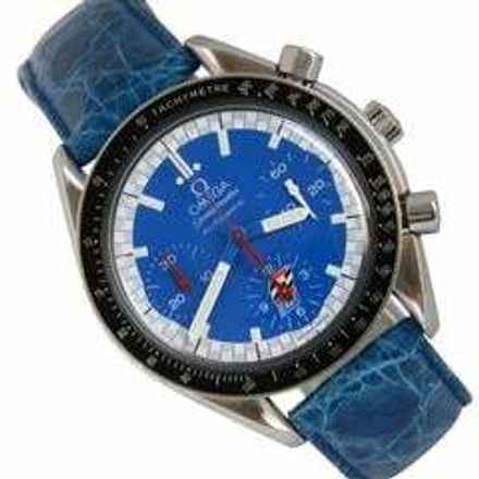  Omega Speedmaster Racing Cart chronograph blue dial 1991’s </h1> 