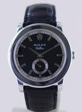 Thumbnail von Rolex Cellini Platin 950 Hand Wind black Dial Dresswatch 38mm rar </h1>