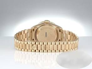 Thumbnail von Rolex Lady-Datejust 26mm Gelbgold 750 2000 Diamanten Automatik 18kt Yellow Gold Damen President-band Chronometer Oyster White Dial </h1>