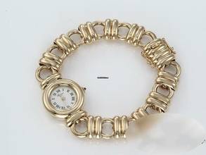 Thumbnail von Chopard Classic Classique Femme Gelbgold 750 Damenuhr 18kt Yellow Gold White Dial </h1>