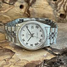 Thumbnail von Rolex Datejust 36 36mm - mit Servicepapieren - Ref. 16220 </h1>