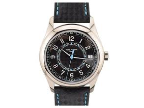 Thumbnail von Patek Philippe Calatrava 6007g-011 Black/turquoise & White Gold - New Ita 2023
