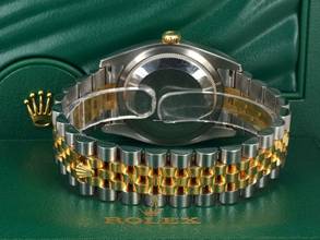 Thumbnail von Rolex Datejust 36 116233 Gold Jubilee Dial With Big Diamonds - Full Set 36mm