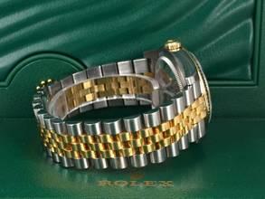 Thumbnail von Rolex Datejust 36 116233 Gold Jubilee Dial With Big Diamonds - Full Set 36mm