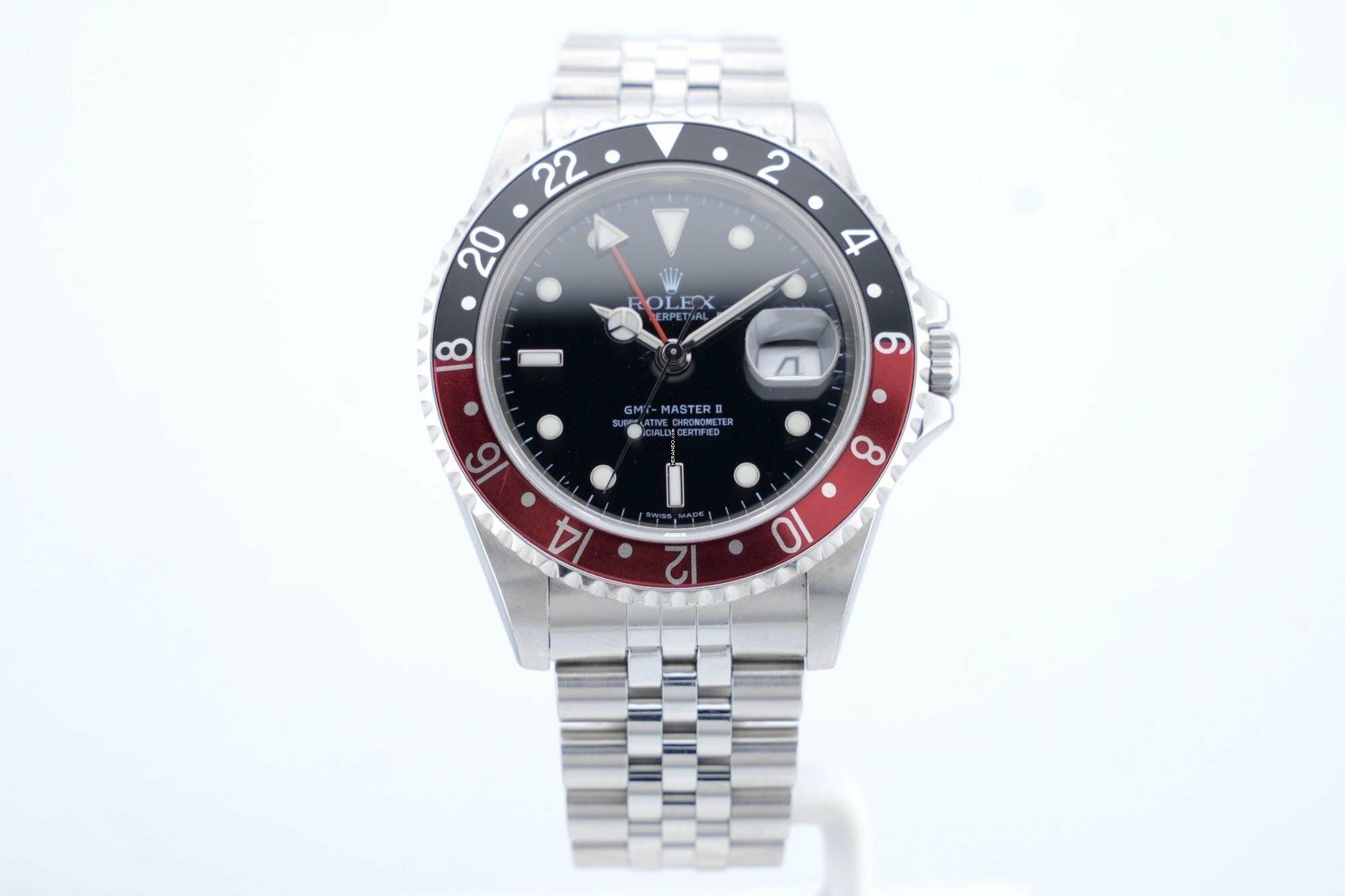 Rolex GMT-Master II Coke - Jubilee Bracelet - Watch Only - 24 Months Warranty 16710 2006