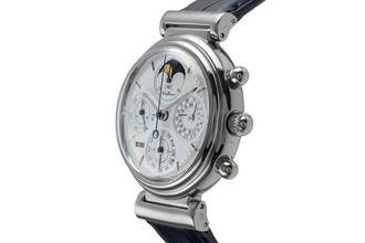 Thumbnail von IWC Da Vinci Perpetual Calendar Chronograph 18K Weissgold Gold Ref. IW375007