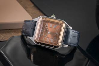 Thumbnail von Cartier Santos Dumont China Limited Edition Stahl / Rosegold Ref. W2SA0027 4298