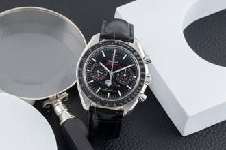 Thumbnail von Omega Speedmaster Moonphase Moonwatch Mondphase 304.33.44.52.01.001 B&P