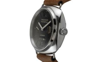 Thumbnail von Panerai Radiomir 8 Days Handaufzug Edelstahl Herrenuhr Ref. PAM00268 B&P 2008